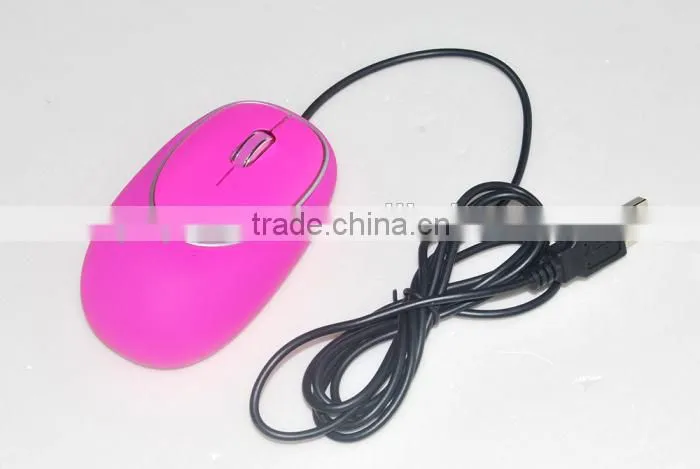 computer USB wired optical gift silicon soft anti-stress mouse