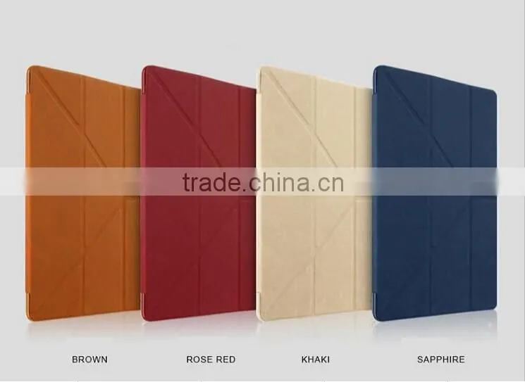 Smart leather pouch cover tablet flip case for ipad air 2