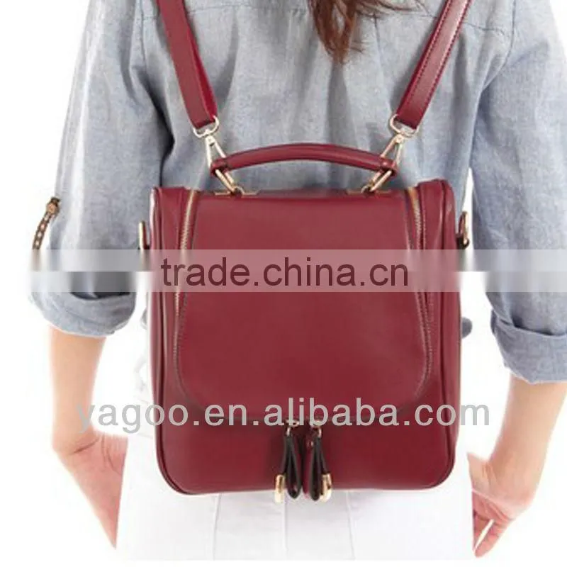 new design dual-use backpack bag lady cute cross body bag
