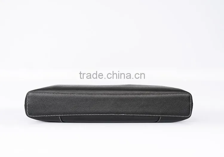 Women Handmade Genuine Leather Envelope Tablet Bag Briefcase Clutch File Bag