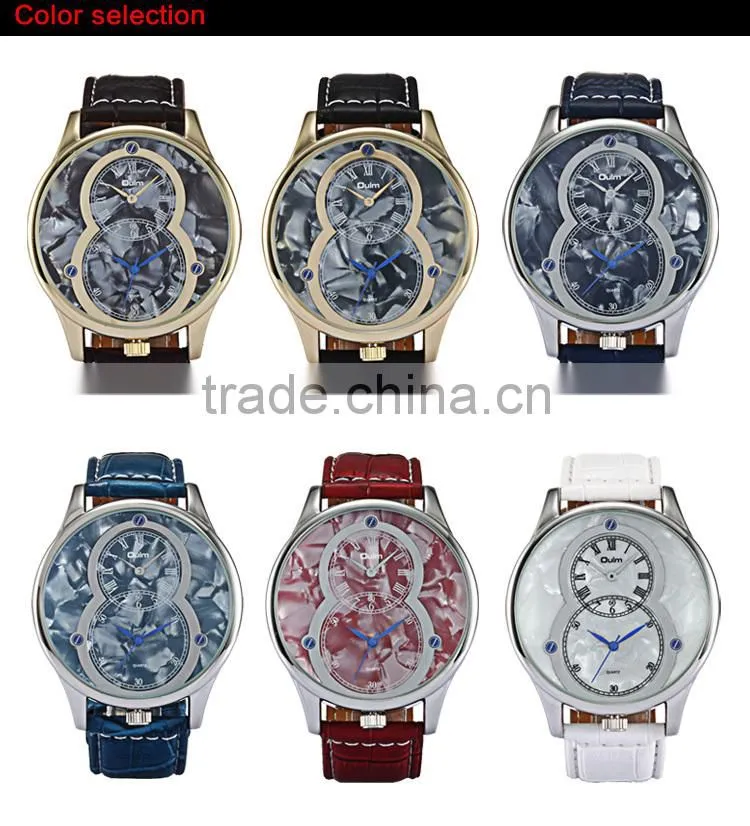 2015 oulm new product, fashion jewelry watch, vintage dial watch express in alibaba