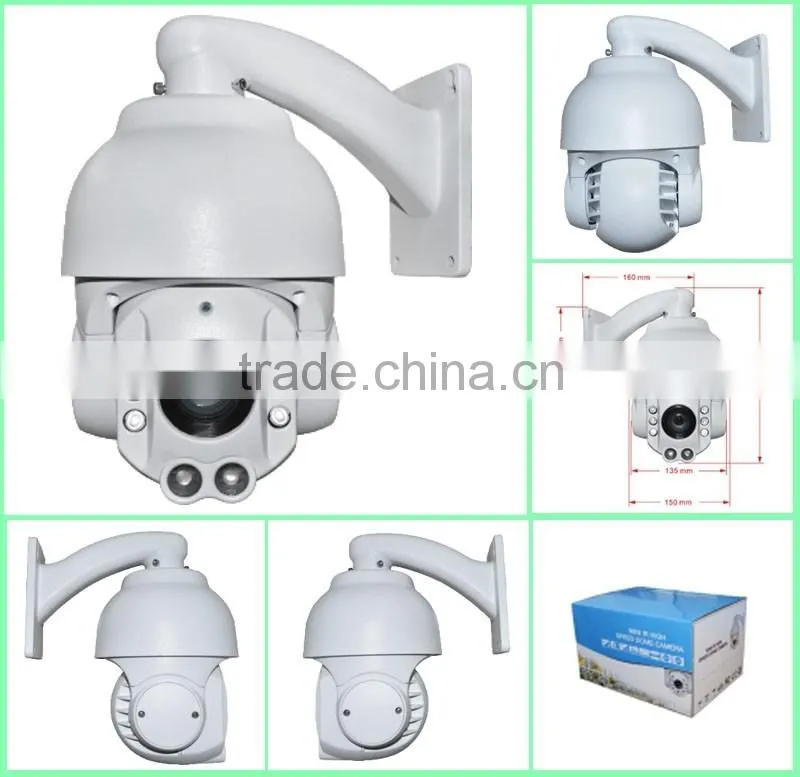 Full HD 1080P 2 Megapixel IR mini ptz camera with 5~90mm auto zoom lens