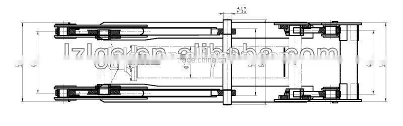 2016 first promotion NEW 5 stages hydraulic cylinder technical specifiion from new factory