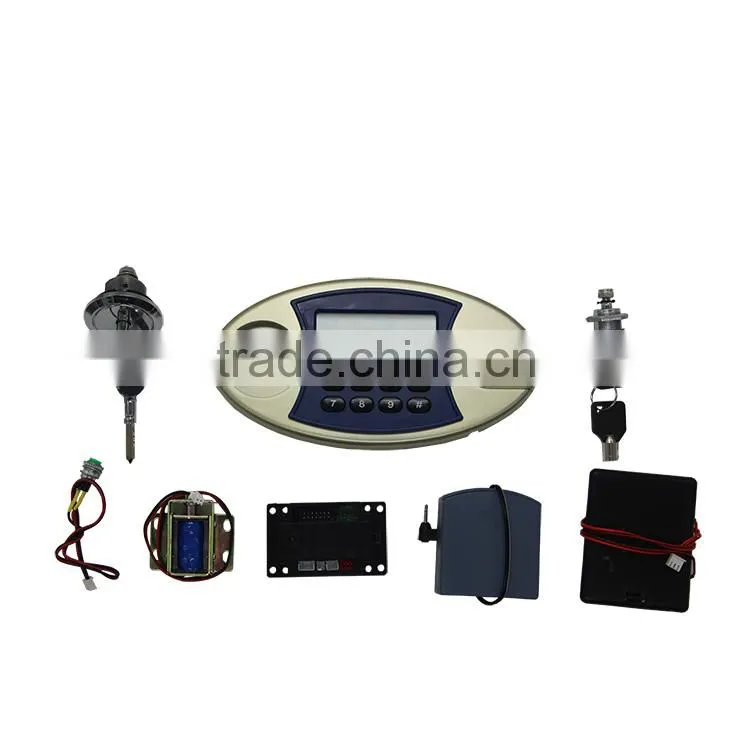 Alibaba express China Lock smith JN 055 Solenoid LCD Screen Electronic digital Safe Lock
