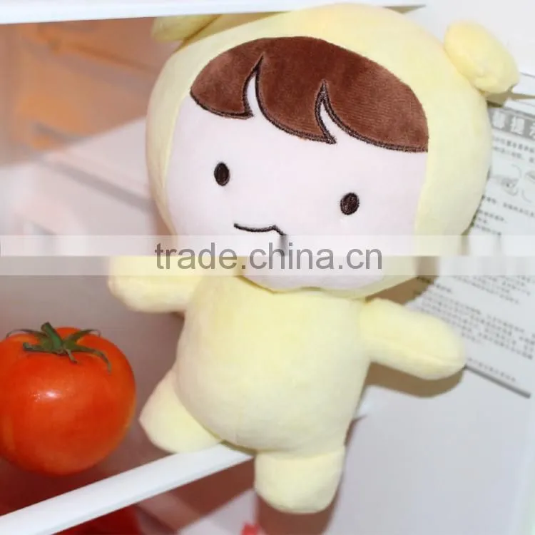 Factory direct sale custom lovely little boy plush toy