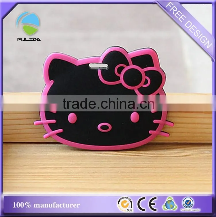 Maneki neko Lucky cat rubber sticker note pad decorative fridge magnet