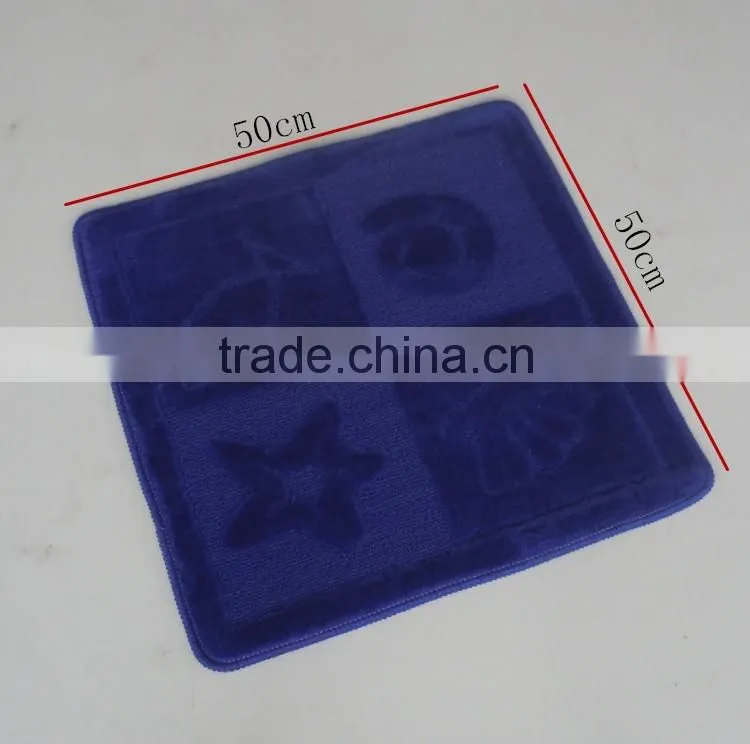 bath mat three pcs sets with TPR base
