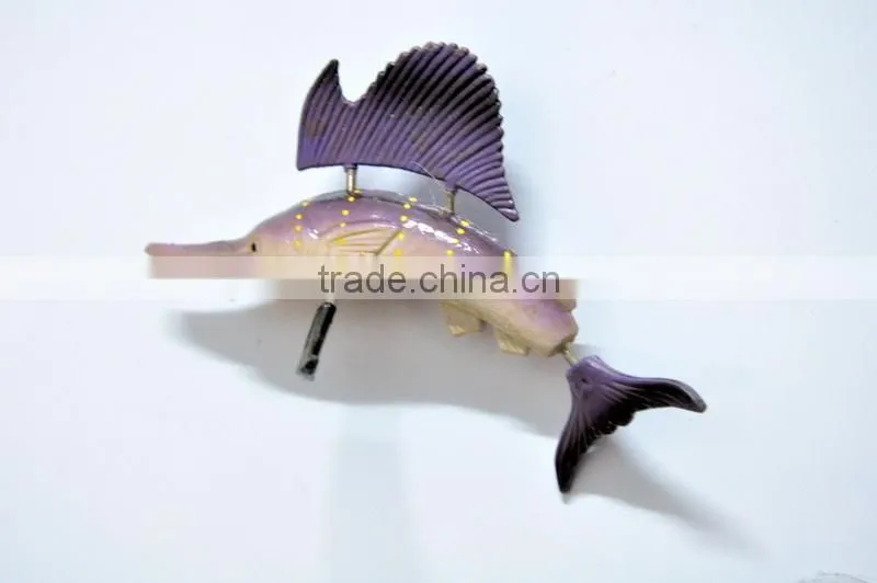 4 inch Handmade Plastic Tropical Fish Fridge Magnet