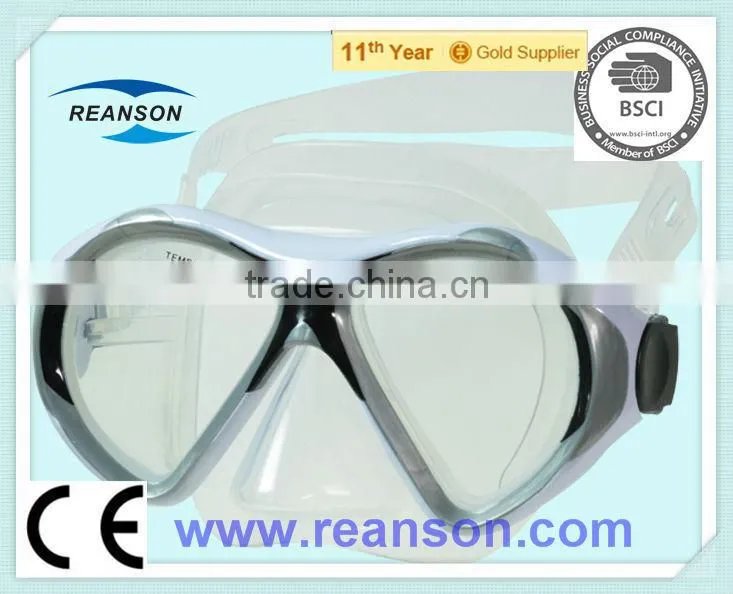 2016 Silicone Professional Comfortable Diving Mask