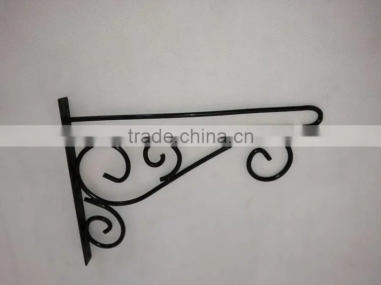 china supplier metal garden flower hanging pot brackets