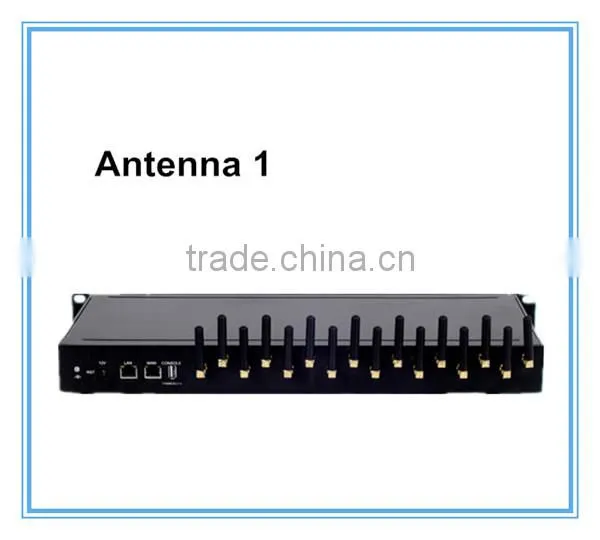 Ejointech USSD at command device asterisk voip 64 sims 16 port cdma gateway goip-16