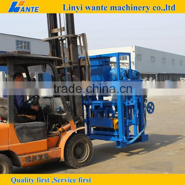 Hot sale low price QTJ4-40 concrete block machine