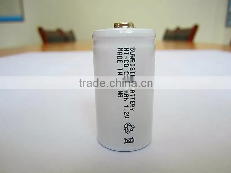 Nicd C 2000mAh Rechargeable Battery / 1.2V Ni CD Rechargeable Battery