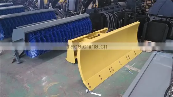 attachment for skid steer loader, skid steer loader with attachments