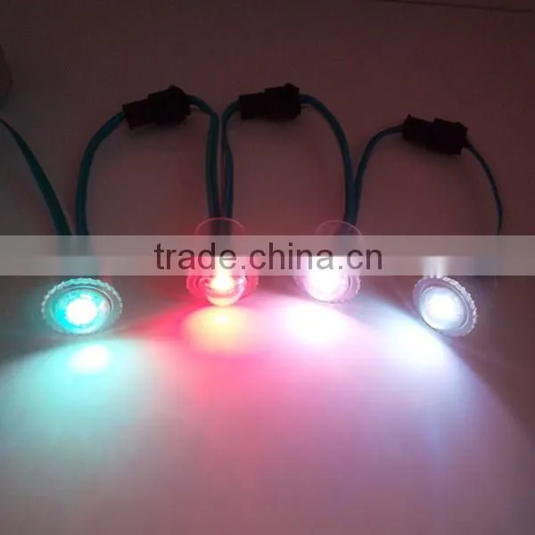 16mm WS2811 led pixel light,1pcs 5050 SMD with 1pcs WS2811 IC bult-in;16mm diameter;1pcs/string,DC5V,Waterproof IP65