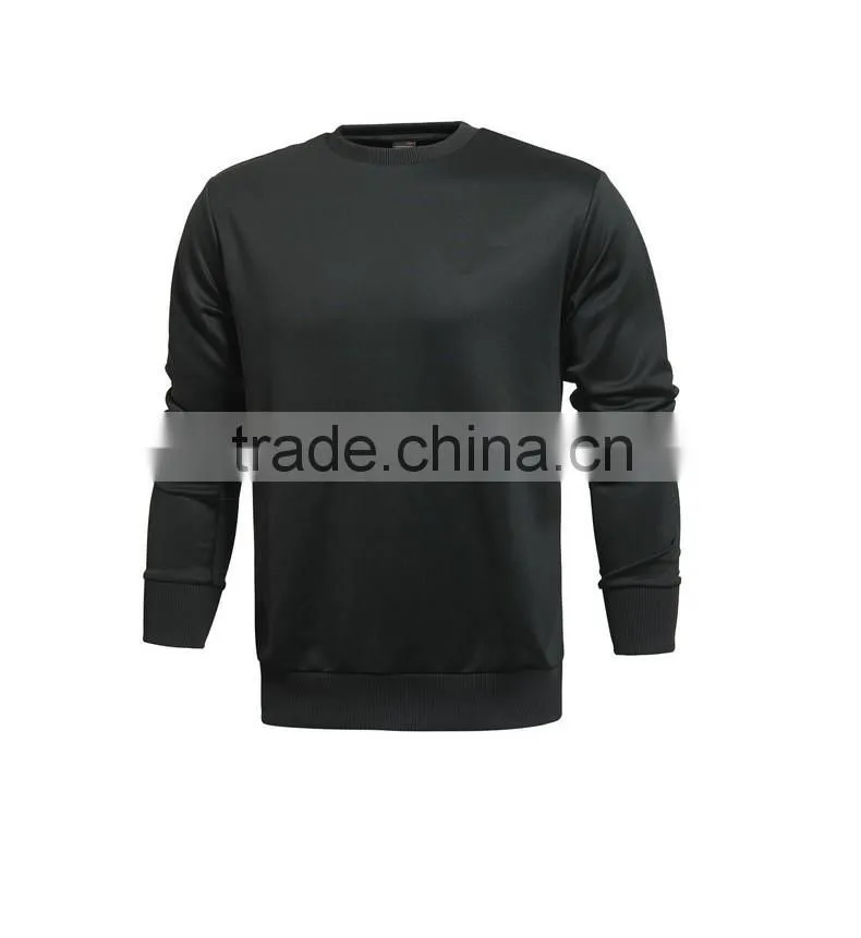2016 mens plain lightweight cotton crew neck sweater