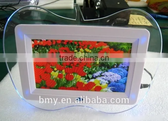 7 inch gift digital photo frame Alarm Clock MP3 MP4 Movie Player