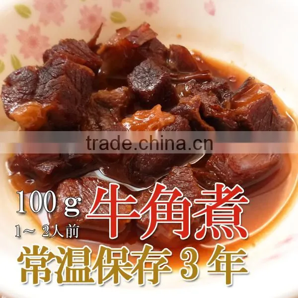 Simmered diced beef (retort food) 100g (1-2 servings)
