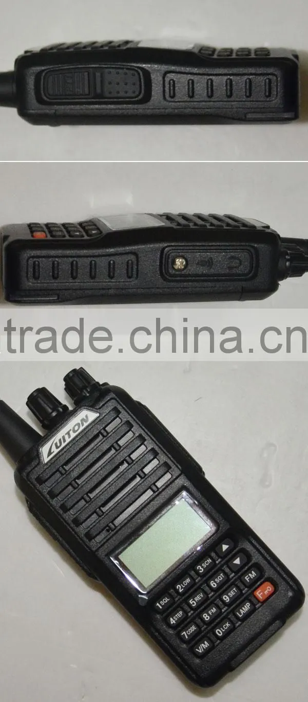 New product LT-118 vhf uhf walkie talkie fm radio