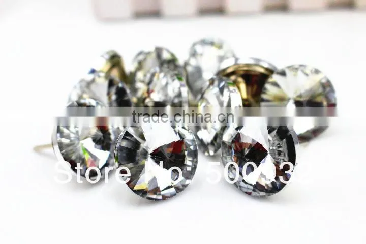 crystal sofa button with nail