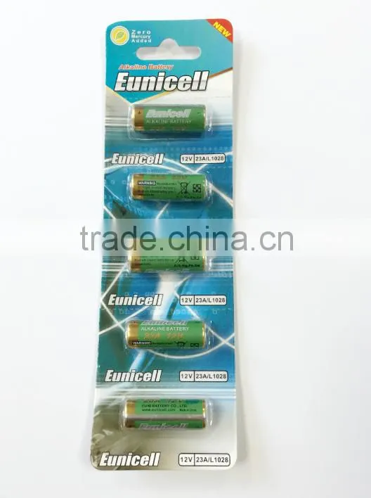 wholesale 0% Mercury 12V alkaline button cell 23A