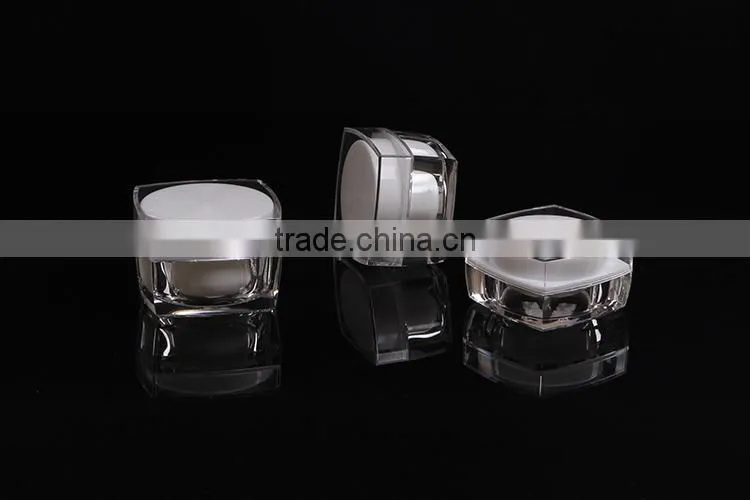 Professional factory ISO9001 Plastic Biodegradable cosmetic golden container