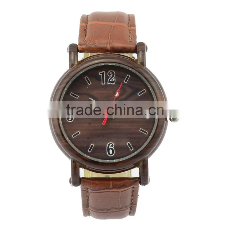 Fake wood painting quartz watch distributors and wholesalers
