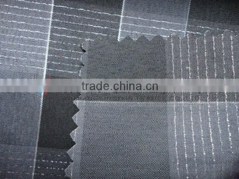 100% polyester Yarn Dyed Checked Fabric