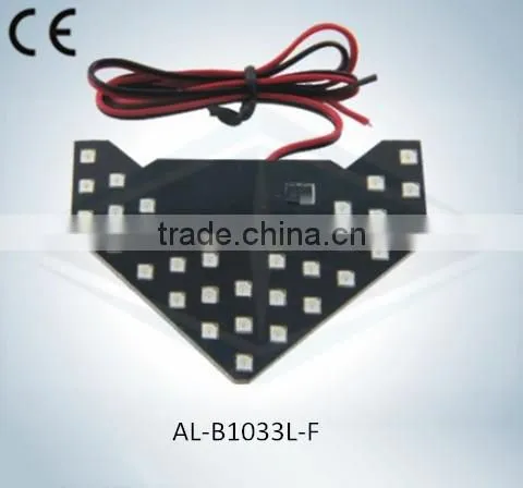DC12V 3528SMD 33pcs Flash Arrow Light Led Car Light