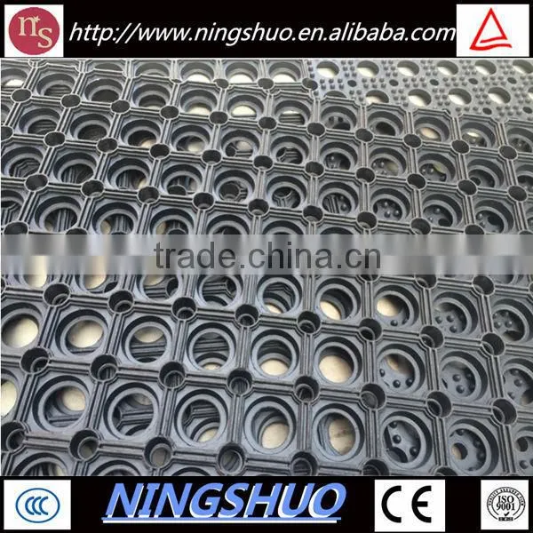 China factory of outdoor durable UV proof boat rubber flooring