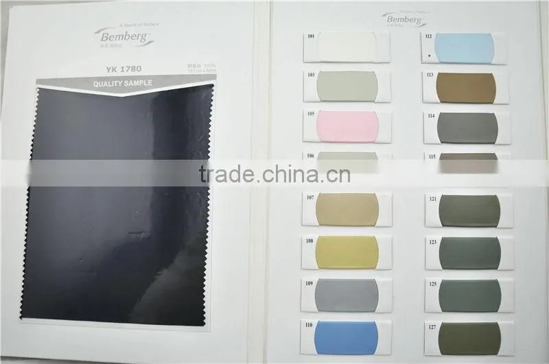 Wholesale regular stock 100% Cupro 1/2 twill design lining fabric