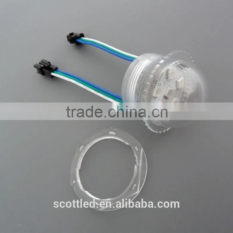 round digital 35mm 6pcs party dots led lights - ic ucs1903