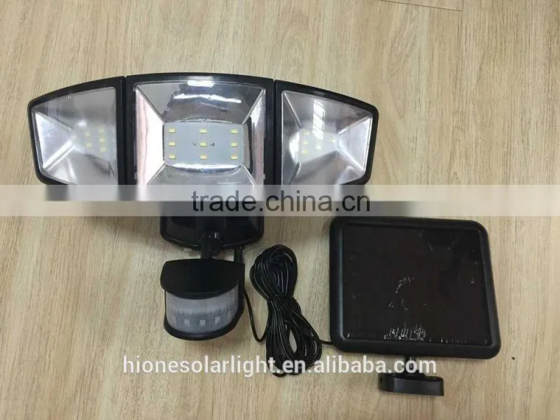 Solar Motion Sensor Security Light with PIR Motion Sensor