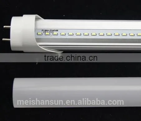 18w PC and aluminum T8 Led tube lights made by zhongshan manufactory