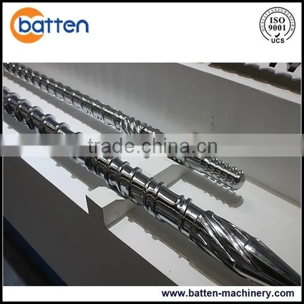 Plastic injection single screw barrel for PET