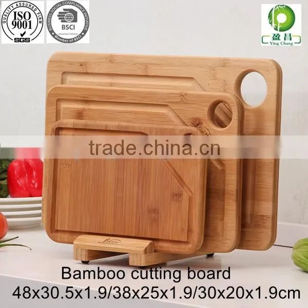 Bamboo cutting board set