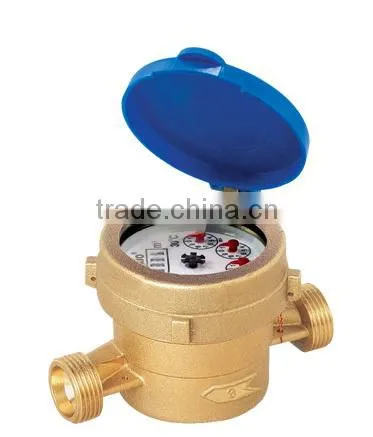 single jet wet type brass water meter medidor de agua
