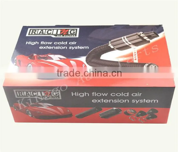 Universal carbon air filter Racing carbon fiber air intake pipe