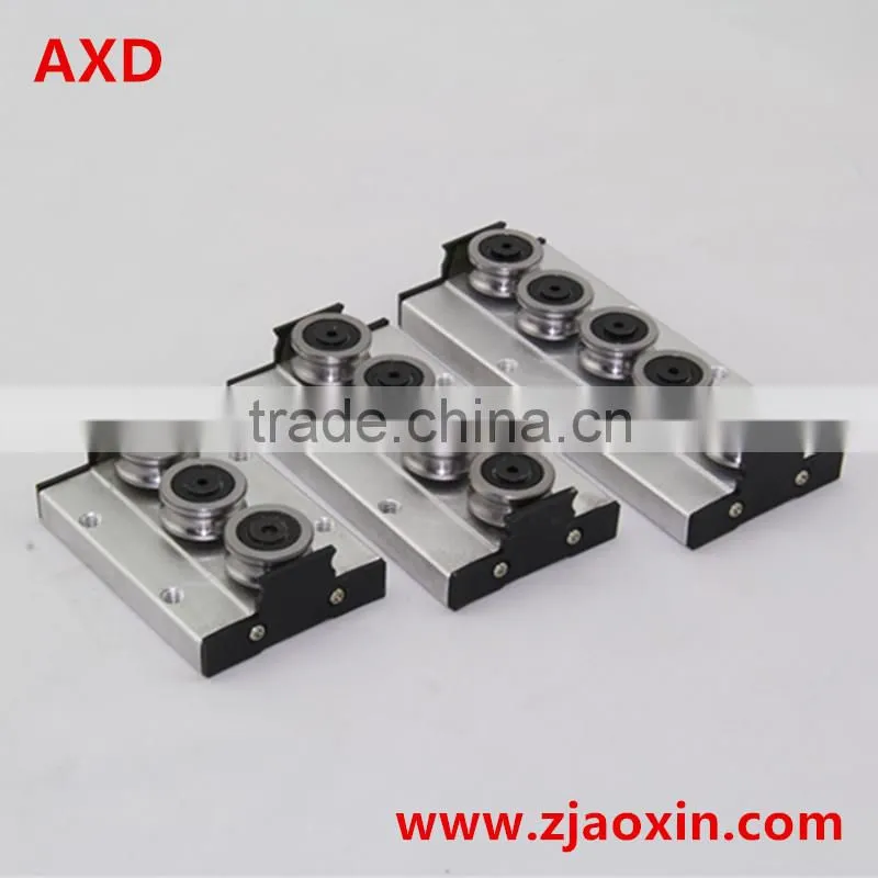 precision rectangle wheel linear rail slide block bearings SGB25-4UU