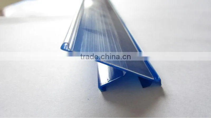 supermarket shelf price holders/data strip shelf talker