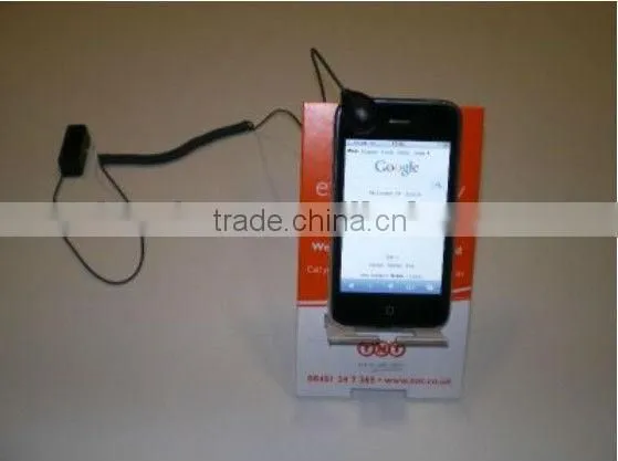 Security alarm device for mobile phone/camera