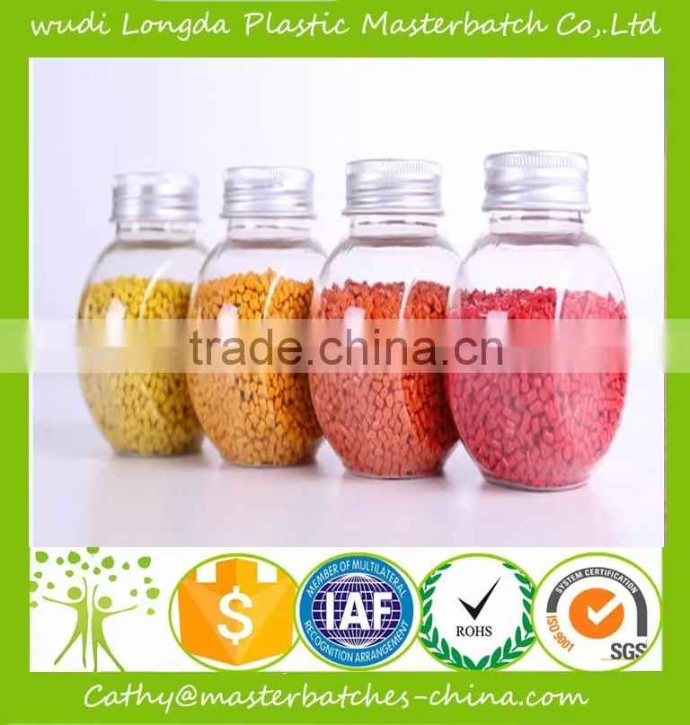 High quality PP/PE Color Masterbatch For shopping Bags/Garbage Bags Supplier