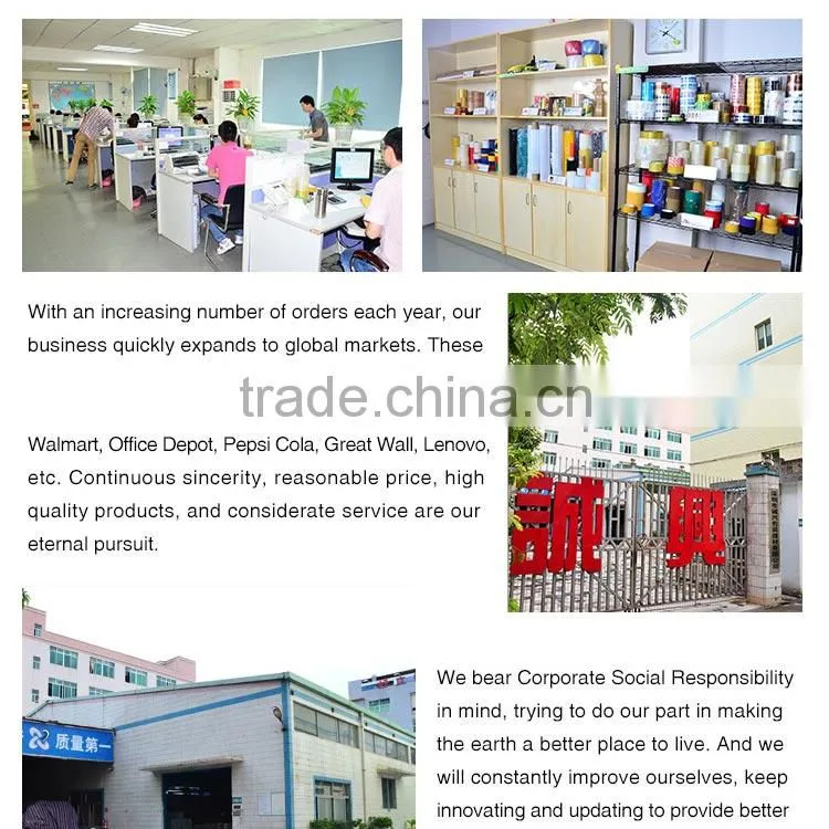 high quality shrink plastic packing paper core film