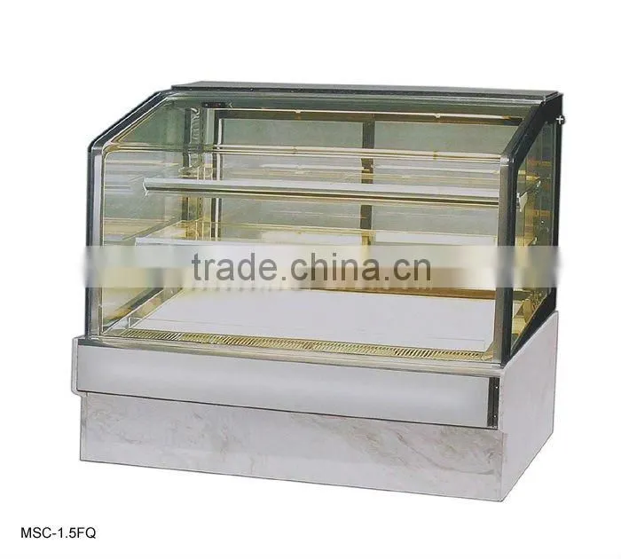 Marble pastries showcase With light box