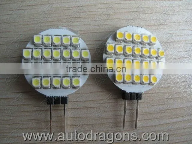 g4 led bulb G4 24SMD 12V LED Auto Bulb Ultra bright high intensity white light