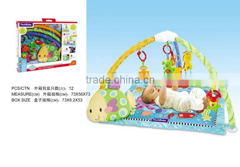 2014 hot new baby play gym soft safety playmat