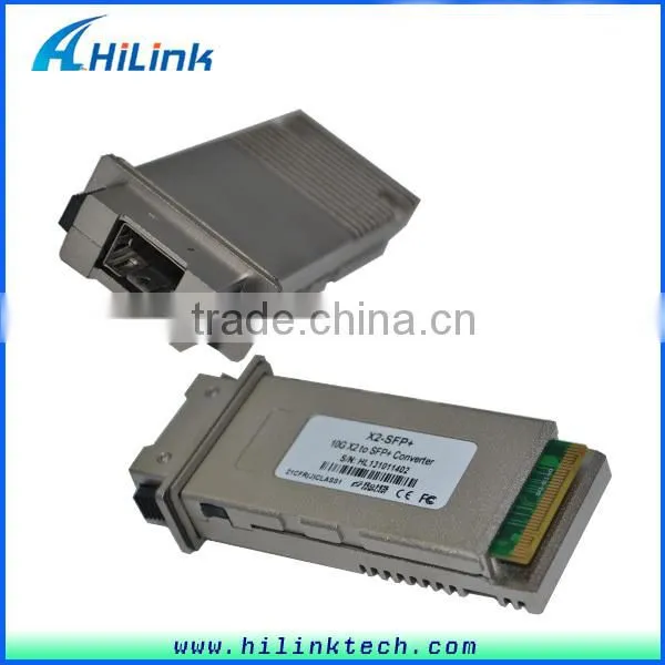 X2 Module Converter SFP+ Fiber Optics