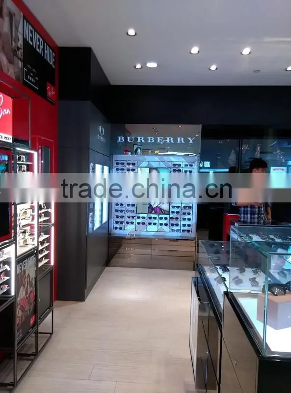 eyeglasses display shelf
