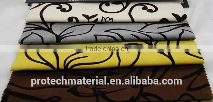 High Quality Sofa Fabic With Printing Flower