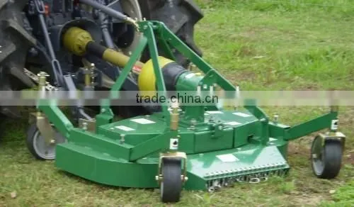 farm equipment 3 point tractor mulcher finish mower for hot sale , agricultural grass cutter